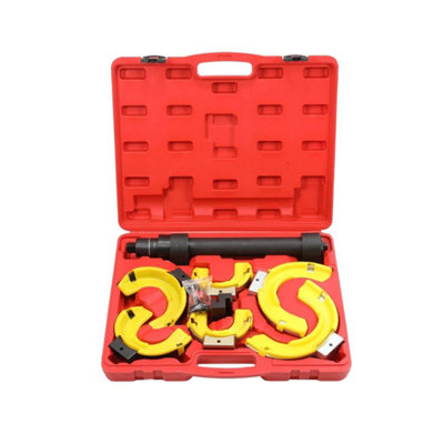 - 15Pc Universal Coil Spring Strut Compressor Clamp Shock Absorber Suspension Tool