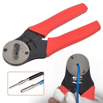 Closed Barrel 4-Way Indent Crimper Awg 20-26 Cable Crimping Tool from B&Q