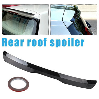  - Glossy Black 99Cm/39 Universal Rear Upper Boot Trunk Spoiler Lip Extension Wing