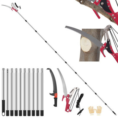Tree Loppers Long Reach Telescopic  Long Reach Pruner Extendable Handle from B&Q