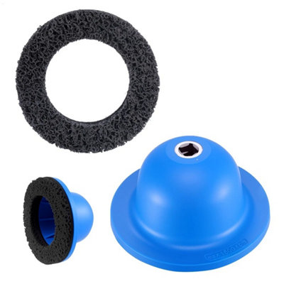 Wheel Hub Grinding Cleaner Tool Including Pad Cleans Surface Dirt And Corrosion from B&Q