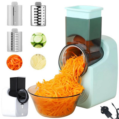Electric Salad Slicer Fruit Cutter Vegetable Cheese Grater Tool from B&Q