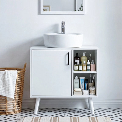  - Under Sink Cabinet Bathroom Basin Unit Cupboard Storage Furniture