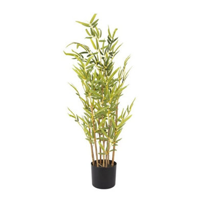90Cm Faux Potted Artificial Bamboo Bonsai Tree Plant Indoor Outdoor Landscape Decor