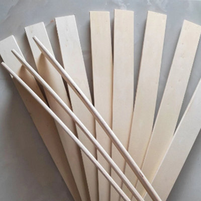  - 10Pc 680X53X10mm Length Replacement Bed Slats King Sprung Wooden Bed Slats 53mm