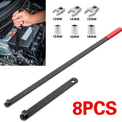 Timing Serpentine Belt Tension Tensioner Setting Tool Kit 1/2" 3/8" 8X from B&Q