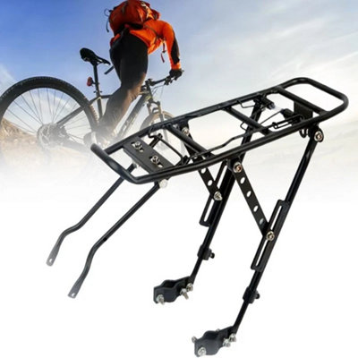 Aluminum Alloy Mtb Bike Rear Bicycle Pannier Rack Cycling Luggage from B&Q