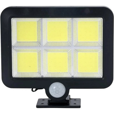 B&Q 4 Pack Outdoor Solar Powered Floodlight Motion Sensor Security Light