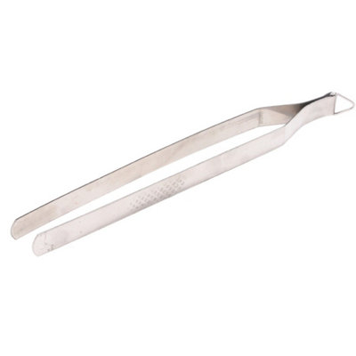 Stainless Steel Chimta Tong For Chapati Roti Flatbread Chipya Bbq Salad TongNo2 (Length: 27.5Cm) from B&Q