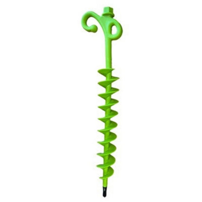 40Cm Giant Sand Screw Anchor 19mm Hex Head Beach Ground Peg from B&Q