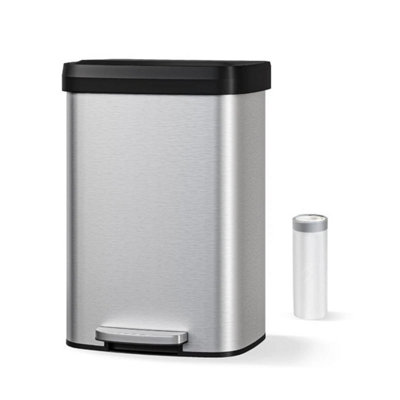  - Foot Pedal Bin Rust Proof Waterproof For Kitchen Trash Can