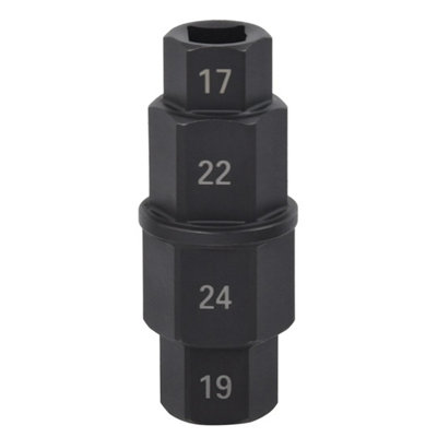  - 17mm 19mm 22mm 24mm Motorcycle Front Axle Spindle Hex Allen Key Socket Wrench