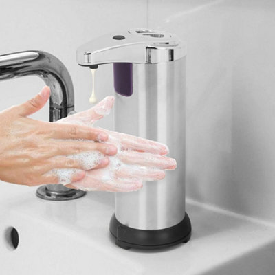  - Handsfree Infrared Automatic Soap Dispenser Touchless Hand Wash Liquid Container