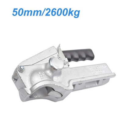  - 2600Kg 50mm Trailer Hitch Coupling Heavy Duty Cast Towball Coupler