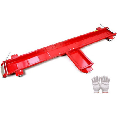  - Motorcycle Dolly Mover Stand Trolley Skate 567Kg Capacity