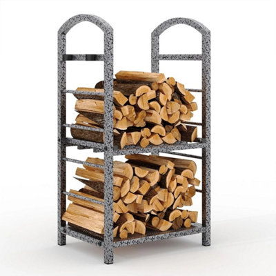 Firewood Rack Outdoor Fireplace Tool Rack For Fire Log Holder