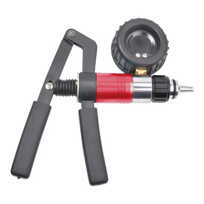 21Pcs Hand Held Vacuum And Pressure Pump Brake Clutch Fluid Bleeder Tool Kit Set from B&Q