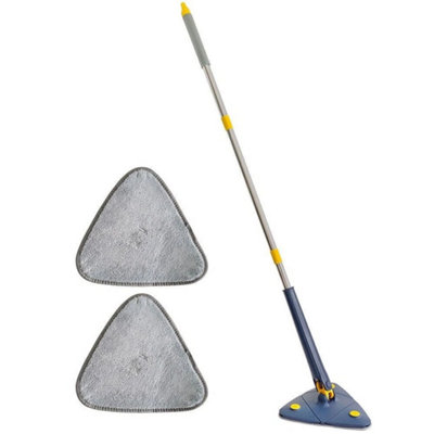 - 360 Rotatable Adjustable Cleaning Mop Triangle Mops Multipurpose Clean Brush