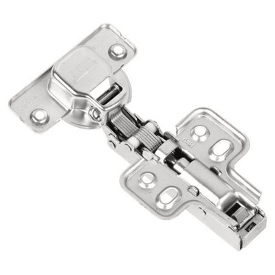  - 30Pcs  Full Overlay Mute Kitchen Units Door Cupboard Hinges Cold Rolling Cabinet Hinges
