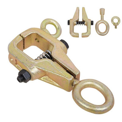  - 5 Ton Mouth-Shaped Clamp Self-Tightening 5Ton Car Body Repair Tool Frame Grip Pull Jig Clamp Dent Puller
