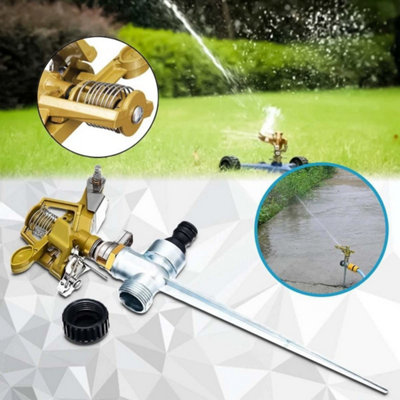 360 Degree Rotating Garden Sprayer Lawn Farm Watering Irrigation Sprinkler from B&Q
