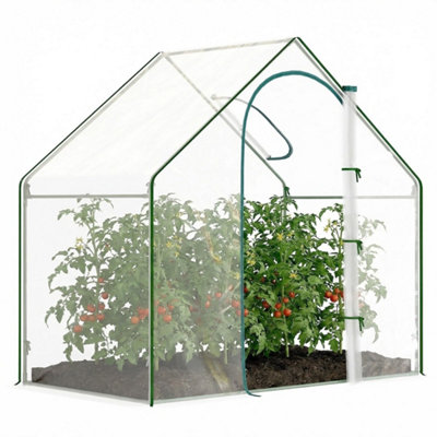 Walk-In Portable Pvc Greenhouse Zipped Door For Flowers Plants from B&Q