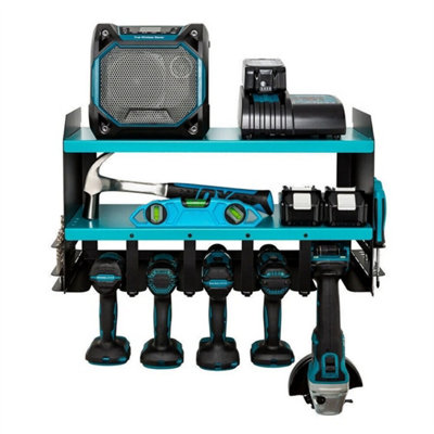  - Heavy Duty Power Tool Organizer Drill Holder Wall Mount Power Tool Storage Rack