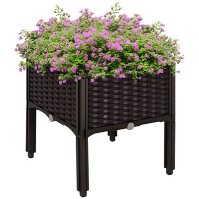 3Pcs Raised Flower BedsElevated Stand For Garden Herbs And Plants from B&Q
