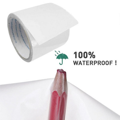 5Cmx5M Invisible Tent Repair TapeWaterproof Tenacious Patch from B&Q