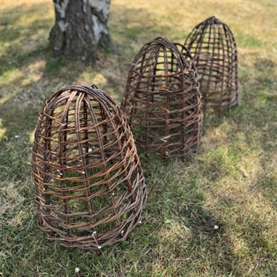  - 3 Pack Willow Bell Cloche Plant Protection Garden Seedling Germination