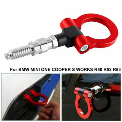 Heavy-Duty Racing Towing Car Tow Hook Front Bumper Trailer Eye Towing Tow