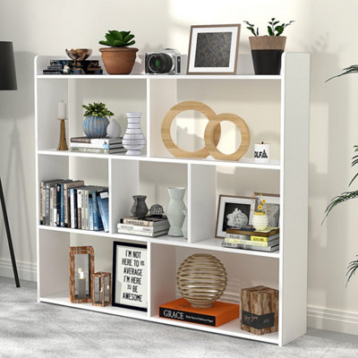 Storage Cube Shelves Bookcase Wooden Display Unit Organiser Cabinet from B&Q