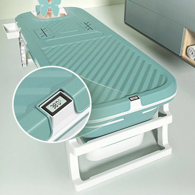  - Folding Shower Bathtub Collapsible Household Adult Folding Tub Bucket
