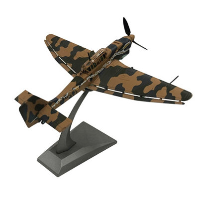 1:72 Wwii German Stuka Ju-87 Bomber Model Alloy Military Fighter from B&Q
