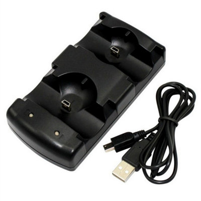 2 In 1 Dual Charger Dock Charging Stand For Ps3 Ps3 Move Controller from B&Q