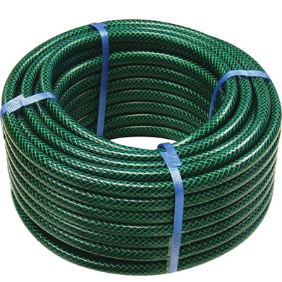 1/2" 50M Garden Hose Pipe Reinforced Outdoor Hosepipe Watering from B&Q