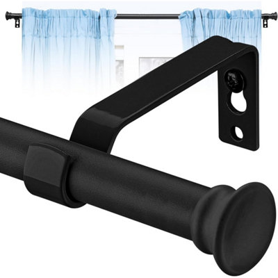 76-157Cm Telescopic Curtain Rod For Eyelet CurtainsDia 1.6Cm from B&Q