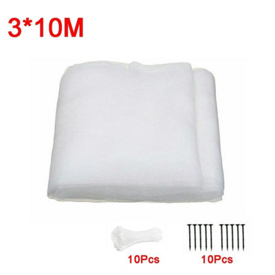 3X10M Garden Protect Netting For Vegetable Crop Plant Fine Mesh Bird Insect Net from B&Q