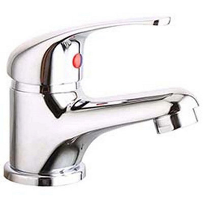 White Bathroom Vanity Unit Sink Basin Tap Only from B&Q