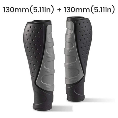 Long 1Pair Bike Handlebar Grips Hand Grip Mtb Bmx Cycle Road Mountain Bikes Bicycles from B&Q