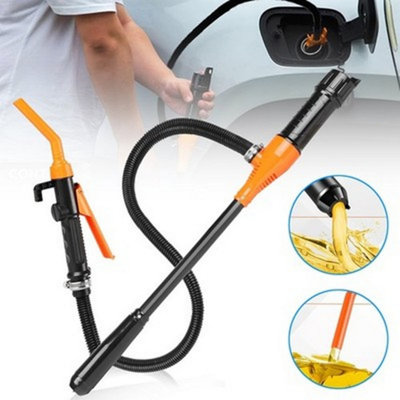 Fuel Transfer Pump Portable Liquid Transfer Pump Siphon Pump Handheld Fluid Pump from B&Q