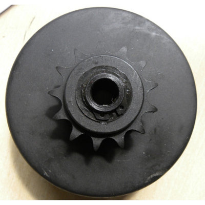 25.4mm Bore (1")  Centrifugal Clutch 428 Chain 13 Tooth Heavy Duty 1600 from B&Q