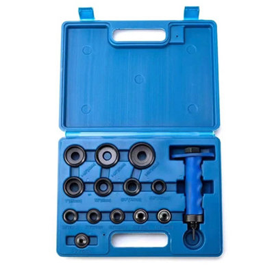 14X 5-35mm Punch Set Wad Hole Punching Kit Hollow Leather Gasket Paper Tool from B&Q