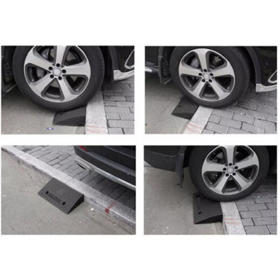  - 2X Portable Kerb Ramp Wheelchair Hgv Car Threshold Access