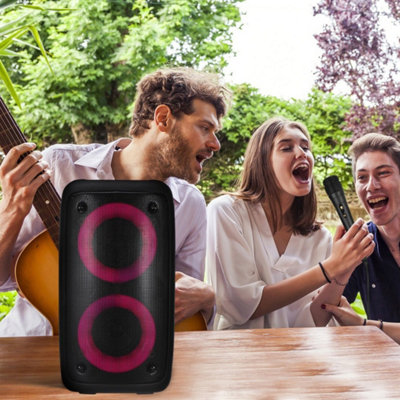 3000W Portable Bluetooth Speaker Sub Woofer Heavy Bass Sound System Party from B&Q