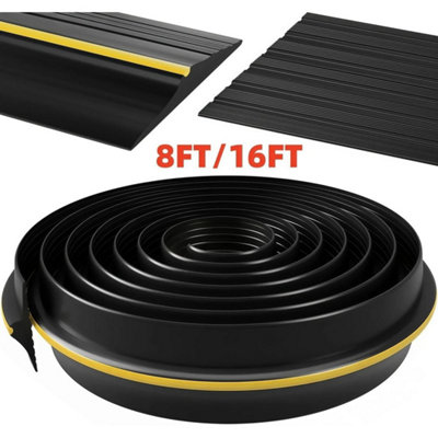 16Ft(8Ftx2)Garage Door Floor Threshold Weather Seal from B&Q