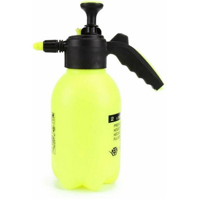  - 2L Garden Hand Pump Sprayer  Portable Pressure Spray Bottle Water Weed Chemical 2L