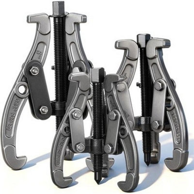  - 3 4 6 Inch Gear Puller 3 Jaw Reversible Pulley Bearing Removal Tool Extractor