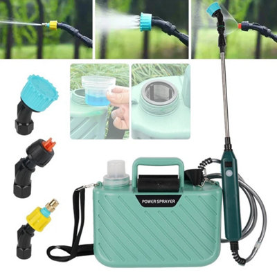  - Battery Powered Sprayer 5L Upgrade Electric Garden Sprayer With 3 Mist Nozzles