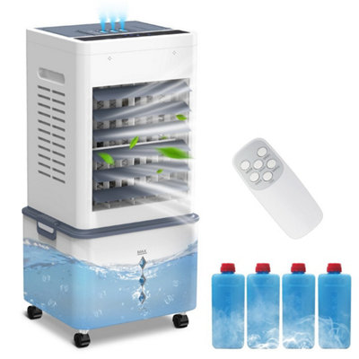 Remote 24H Timer 10L Large Portable Evaporative Cooling Air Cooler from B&Q